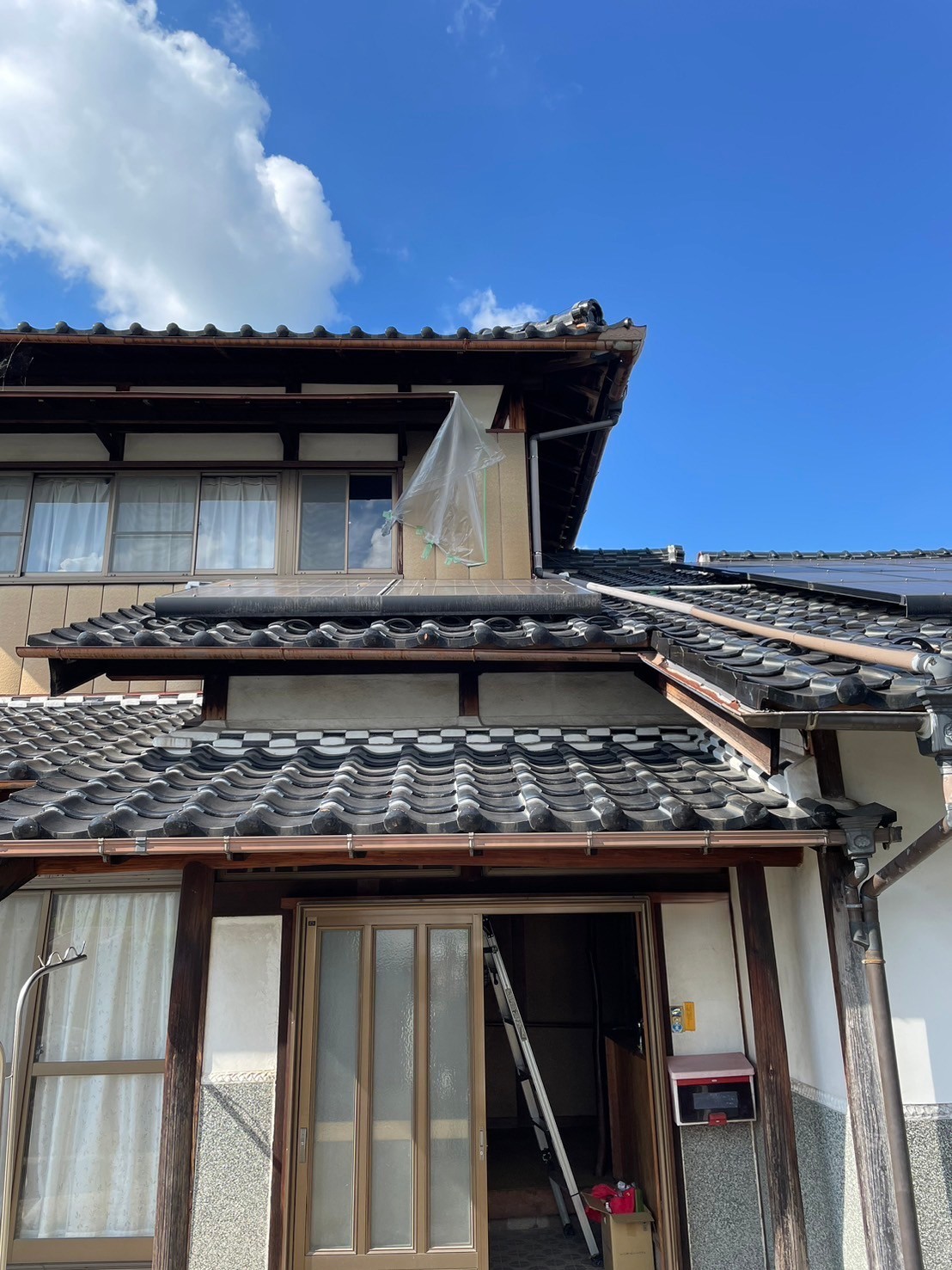 中津川市のお宅にて雨漏り修理を行いました